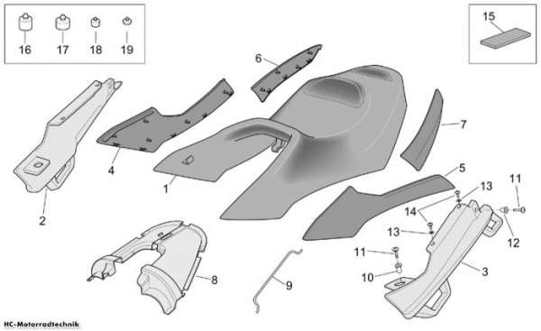 Aprilia Sitz RST Futura 1000