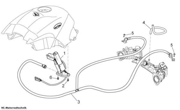 Moto Guzzi Einspeisung Sport 1200 1200