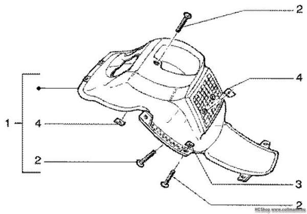 Gilera Verkleidungen Runner 50 SP