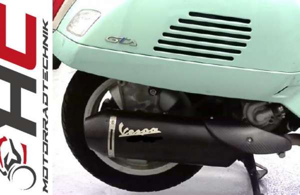 Sportschalldämpfer mit ABE Vespa GTS