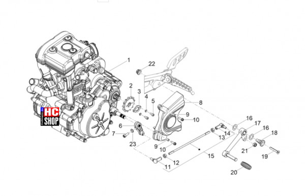 Aprilia RS 125 E5+ - Motor - Motor-Fertigstellung