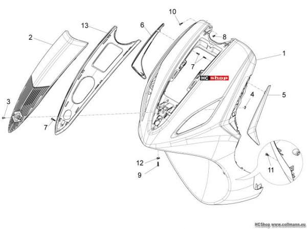 Piaggio Frontschild Fly 50 4t 4v